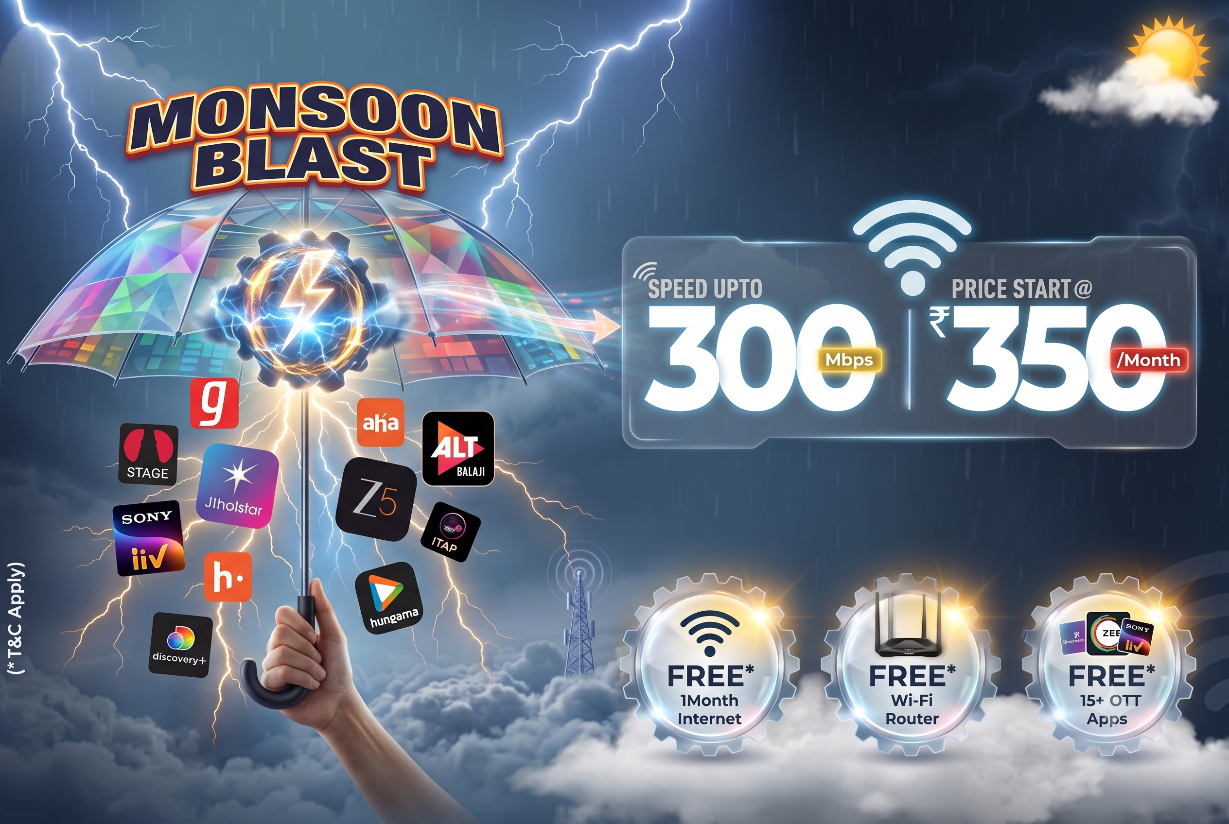Extranet broadband plans and offers